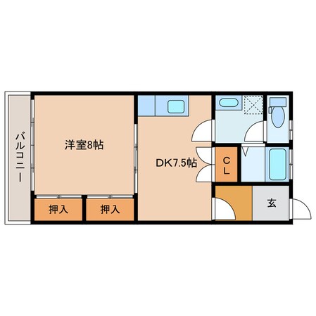 ロイヤル早鈴の物件間取画像